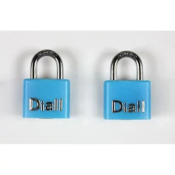 Castorama 2 Cadenas Bleu Même Clé 22 Cm