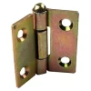 Castorama 2 Charnières Démontables Acier Bichromaté Diall 40 X 40 Mm