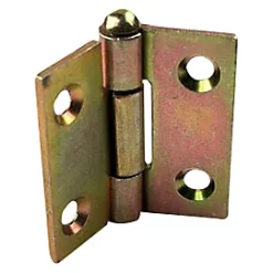 Castorama 2 Charnières Démontables Acier Bichromaté Diall 80 X 80 Mm