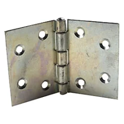 Castorama 2 Charnières Fortes Acier Zingué Diall 50 X 75 Mm