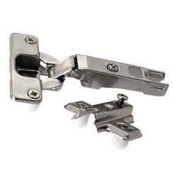 Castorama 2 Charnières Invisibles Key Hole Acier Nickelé Diall Ø35 Mm 110°