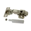 Castorama 2 Charnières Invisibles Réglables Push Lash Acier Nickelé Diall Ø35 Mm