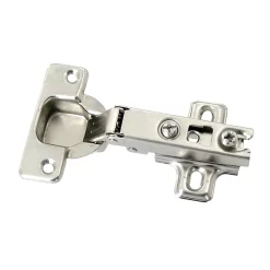 Castorama 2 Charnières Invisibles Slide-on Acier Nickelé Diall Ø35 Mm 110°
