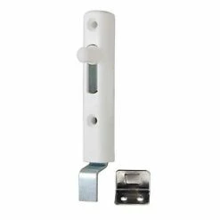 Castorama 2 Verrous Armoire Droit L. 40 Mm X H. 70 Mm X EP. 9 Mm