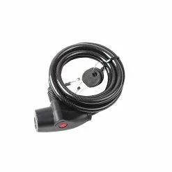 Castorama Antivol Pour Vélo Smith & Locke Noir 1800 X 90mm