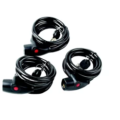 Castorama Antivol Pour Vélo Smith & Locke Noir 1800 X 90mm