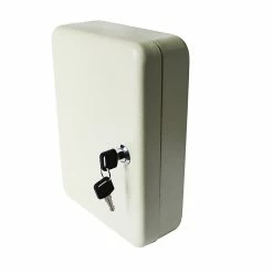 Castorama Armoire à Clés Coffre-fort Blanc En Acier Smith & Locke 6001