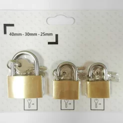 Castorama Cadenas 25/30/40 Mm, Lot De 3