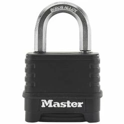 Castorama Cadenas Zinc Laminé Master Lock Excell 56 X 50 Mm