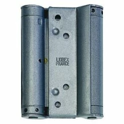 Castorama Charnière Double Action Acier époxy Gris Afbat 100 Mm