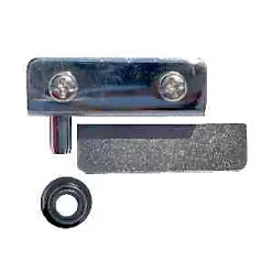 Castorama Charnière Pour Porte En Verre Acier Chromé Diall 130 Mm