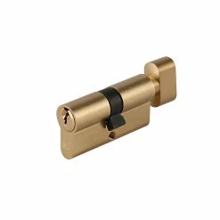 Castorama Cylindre à Bouton Laiton Smith & Locke 30 X 30 Mm