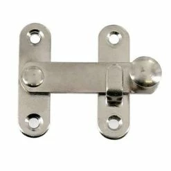 Castorama Fermoir à Bascule Acier Nickelé L. 52 Mm X H. 44 Mm