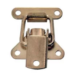 Castorama Fermoir Levier Acier Laitonné L. 33 Mm X H. 60 Mm