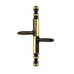 Castorama Fiche Tourillon Vieux Laiton 10 X 120 Mm