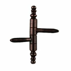 Castorama Lot De 2 Fiches à Visser Bronze 9 X 66 Mm