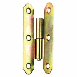 Castorama Paumelle Espagnole Droite Bichromatée 80 X 45 Mm