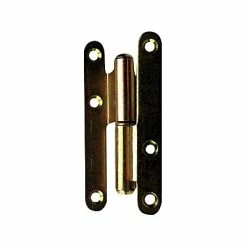 Castorama Paumelle Gauche Bichromatée Pour Bâtiment 110 X 60 Mm