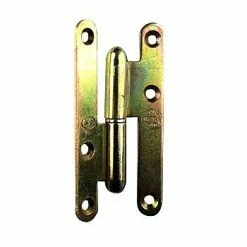 Castorama Paumelle Gauche Bronze 140 X 60 Mm