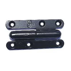 Castorama Paumelle Noire Ronde Afbat 140 X 60 Mm Gauche