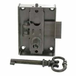 Castorama Serrure Gauche Acier Poli AXE 40