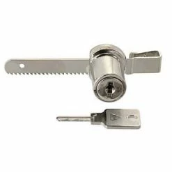 Castorama Serrure Vitrine Acier/Nickelé ø20 Mm X EP. 6 Mm