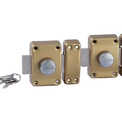 Castorama Verrou Alpha 1952 Bouton 45mm (x2) Même Clé