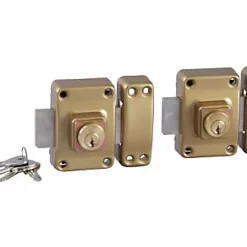 Castorama Verrou Alpha 1957 Bouton 45mm (x2) Même Clé