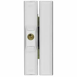 Castorama Verrou De Fenêtre Abus Blanc Avec Gâche