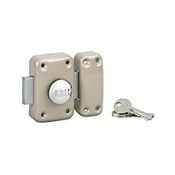 Castorama Verrou De Sûreté Bouton/cylindre Thirard Apache 50 Mm