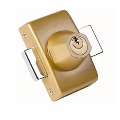 Castorama Verrou Double Cylindre 40 Mm Bronze