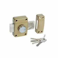 Castorama Verrou Médial à Bouton Bricard 40mm