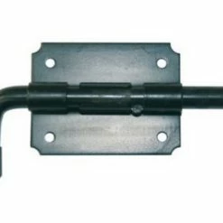 Castorama Verrou Pistolet ø14 Mm - Acier Zingué Blanc